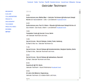 Tablet Screenshot of gebruederteichmann.net